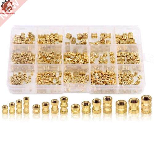 M2 M3 M4 M5 Thread Knurled s Threaded Insert Embedt Nut for