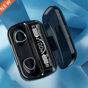 Wireless Earphones Bluetooth-compatible Headphone 9D TWS Ste