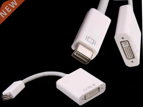 Mini DVI To VGA Monitor Video Adapter Cable For Apple Macboo