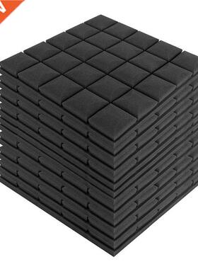 4x-500x500x50mm Soundproof Foam Panels Acoustic Sound Stop A