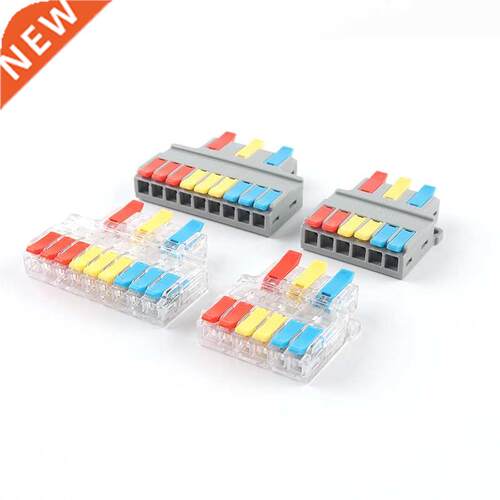 Quick Wire Splitter 3 In 6 /9 Out Push-in Connectors 0.08-6