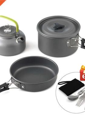 Ultra-light Aluminum Alloy Camping Cookware Utensils Outdoor