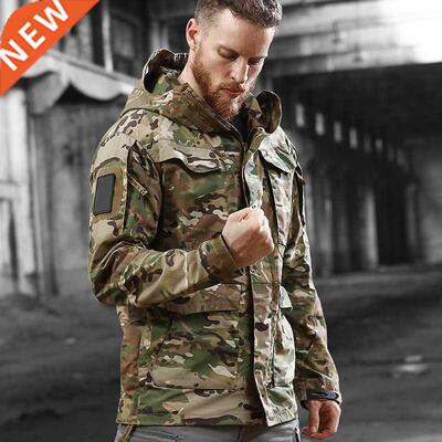 Thoshine Brand Spring Autumn Winter Men Outdoor Jackets Camo