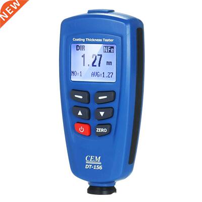 LCD Coating Thickness Tester CEM DT-156 Fe/NFe Paint Thickne
