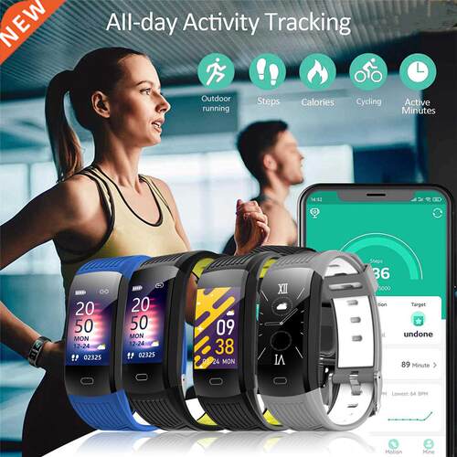 2021 Smart Bracelet Men Color Screen Smart Watch Women Water