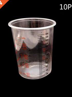 10Pcs Plastic Paint ixing Cups 600l ixing Pot Paint ixin