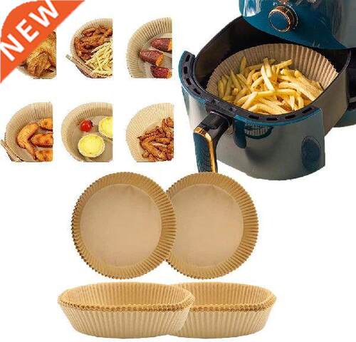 50/100 Sheets Baking Oil Paper Hole Air Fryer Square Baking