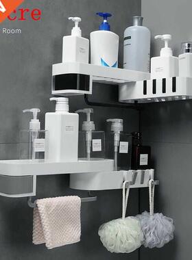 Punch Free Corner Bathroom Shelf Shelves For The Bathroom St
