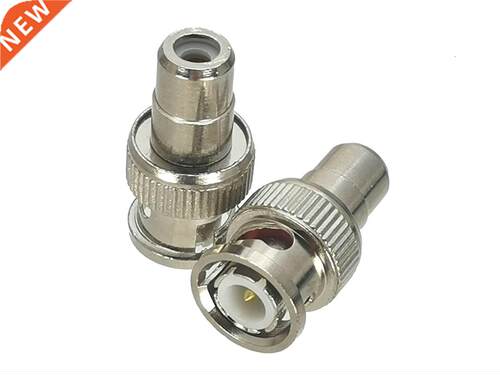 1Pcs Connector BNC Male plug to RCA TV Female jack RF Adapte