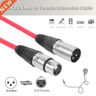 3m 3Pin XLR Male to XLR Female Cable Audio Microphone Mixer