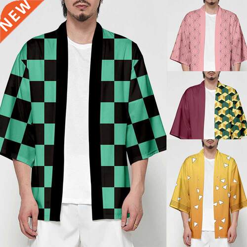 Women/Men Summer Casual Cool Sreetwear Demon Slayer Kimetsu