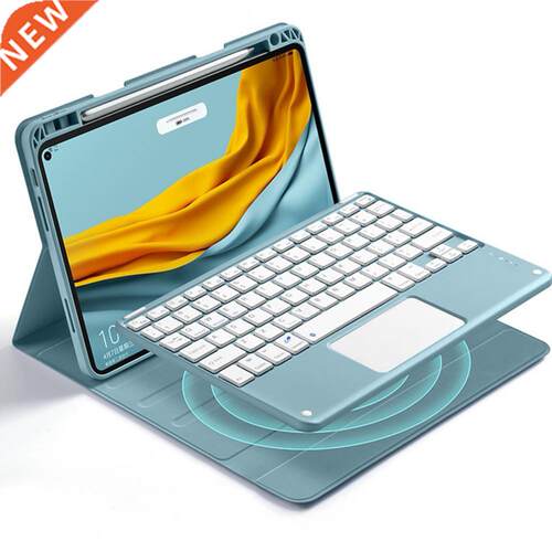 Tablet Keyboard Case Detachable Large Touchpad Tablet Blueto
