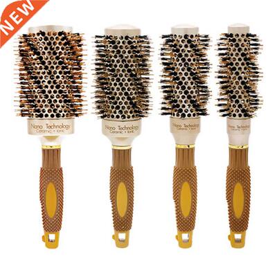 New Handle Nano Technology Ceraic Round Brush For Blow Dry