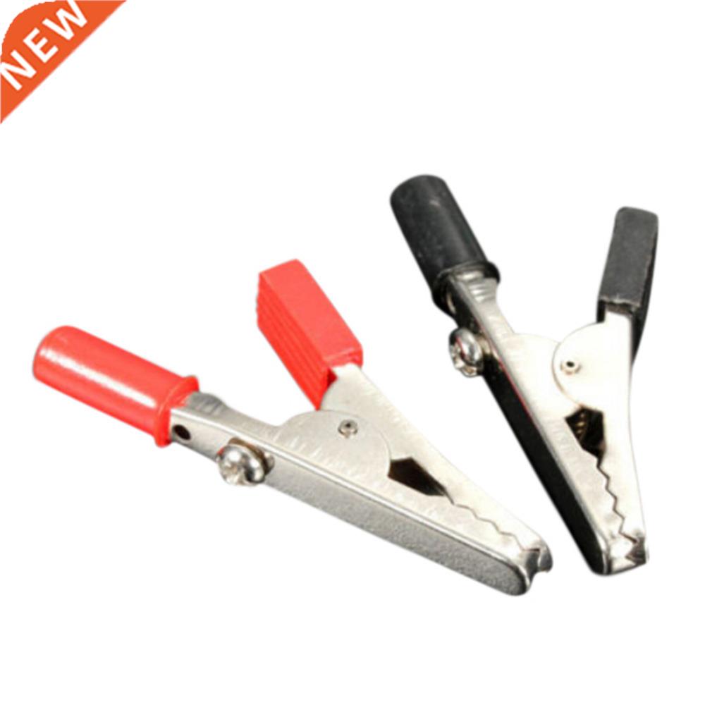 2PcsAlligator Clips Red Alligator Clip Cto 4mm Banana Femal