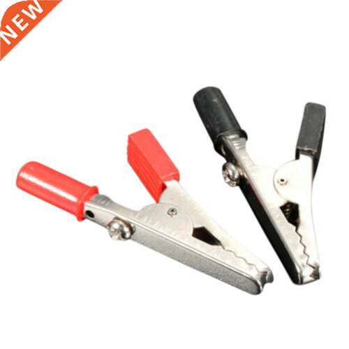 2PcsAlligator Clips Red Alligator Clip Cto 4mm Banana Femal