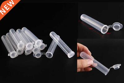 10pcs/set 10MLClear Micro Plastic Test Tube Centrifuge Vial