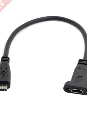 USB C USB 3.1 Type C Male to Female Extension Data Cable wi