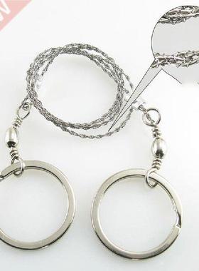 Portable Gear Pocket Outdoor String Wire Saw Carbon Ring