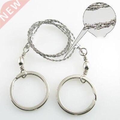 Portable Gear Pocket Outdoor String Wire Saw Carbon Ring