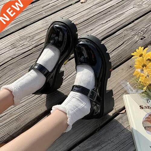 Lolita Shoes Women Japanese Mary Jane Shoes Women Vintage Gi