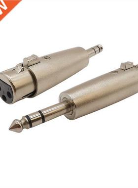 1Pcs XLR 3 Pin Female to 6.5mm Male Stereo Plug Audio Connec