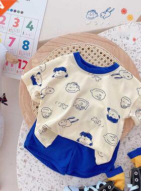 MILANCEL Summer Kids Clothes Cotton Suit Girls Sets Cartoon