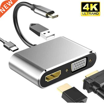 Type-c to HDMI Female Four-in-one Transfer Cable Type C Turn