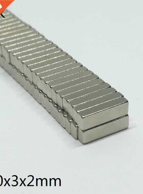 50PCS/LOT N35 Neodymium Magnet 10*3*2 Powerful NdFeB Magnet