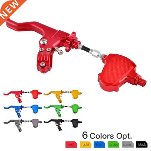Short Stunt Clutch Lever Easy Pull Cable System For Honda CR