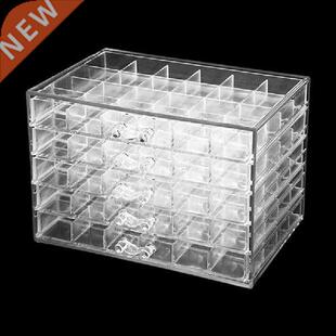 5 Tier Nail Art Decoration Organizer Drawer 120 Lattice