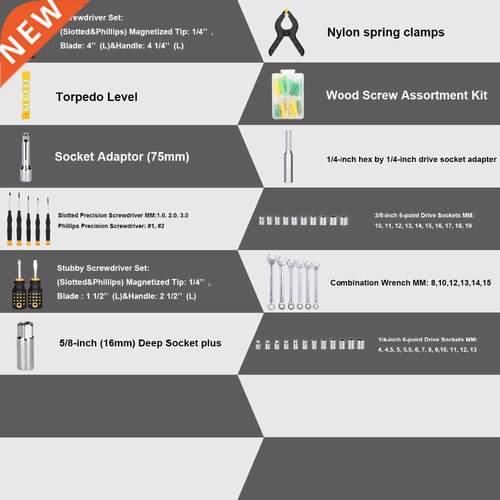 Factory Outlet Tool Set Hand Tools for Car Repair/Household