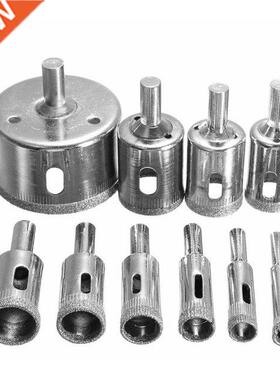 Pack of 10 8-50mm Glass Hole Drilling Ceramic Drill Tools Ca