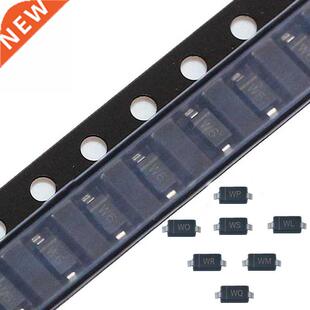 100Pcs SMD Zener Diode SOD-123 BZT52C11 WG BZT52C12 WH BZT52