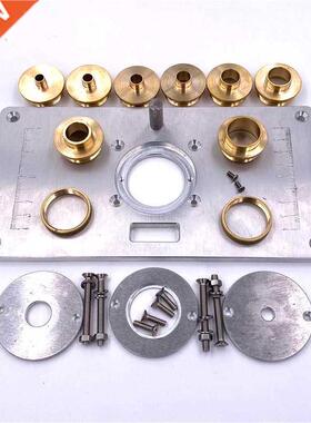 Woodworking Tools Router Table Insert Plate W/ Insert Rings