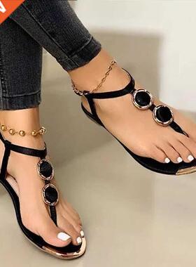 New Summer Sandals Women Fashion Casual Beach Outdoor Flip F