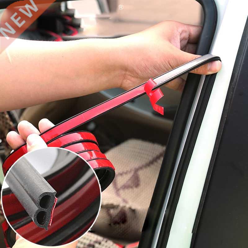 5Meters Car Door Seal Strips Sticker B Shape Weatherstrip Ru