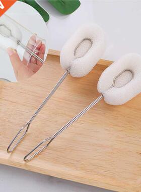 Long Handle Sponge Cup Brush Cup Scrubber Glass Cleaner Drin