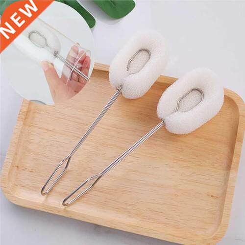 Long Handle Sponge Cup Brush Cup Scrubber Glass Cleaner Drin