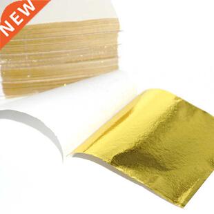 100Pcs Art Craft Design Paper Gilding Imitation Gold Sliver