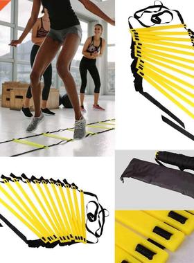 Agility Speed Ladder Stairs Nylon Straps Training Ladders Ag