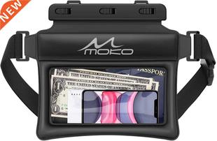MoKo Waterproof Phone Pouch Fanny Pack Floating Dry Bag for