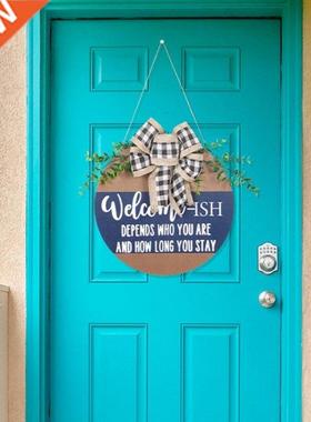 Depends On Who You are and How Long You Stay Sign for front