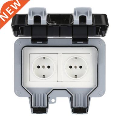 IP66 Weatherproof Waterproof Outdoor Wall Power Socket 16A D