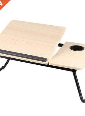 1PC Folding Computer Desk 4 Levels Adjustable Lift Computer