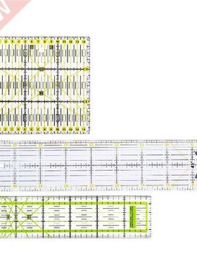 3pcs Clear Quilting Yardstick Rulers Patchwork Sewing Ruler