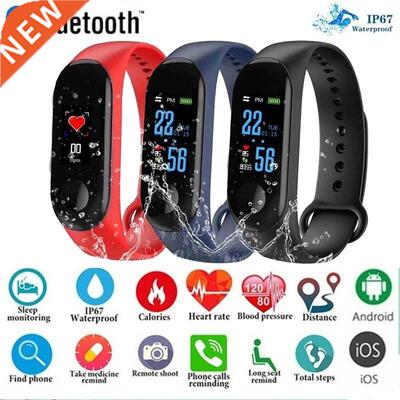 Smart Bracelet nformaton Push Heart Rate Pedometer Heart