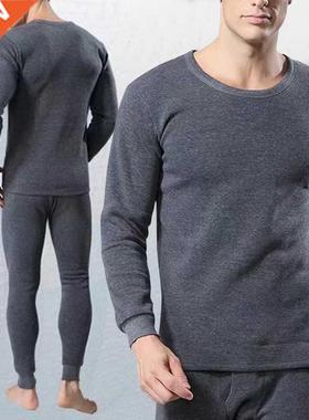 WENYUJH Men's Thermal Underwear Sets Winter Warm Men's Under