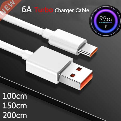 Original For Xiaomi 6A Turbo Charger Cable Flash Charging Ty