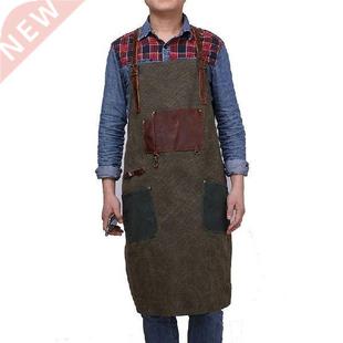 Canvas Apron Vintage Wear-resistant Waterproof Genuine