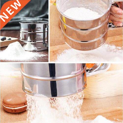 Hot Stainless Steel Mesh Sieve Flour Sieve Useful Baking